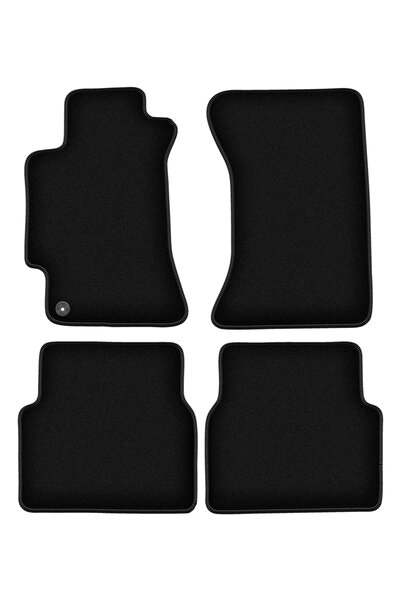 shumee Covorașe BASIC negre din velur pentru: Subaru Impreza II GD sedan, bre...