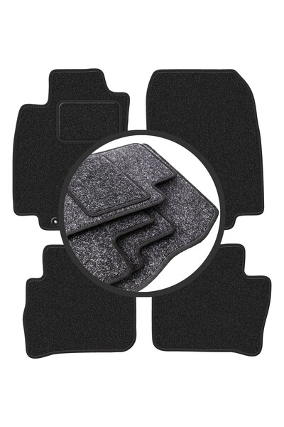 shumee Covorase ANTHRA pentru: Nissan Tiida C11 hatchback, sedan (2004-2012)