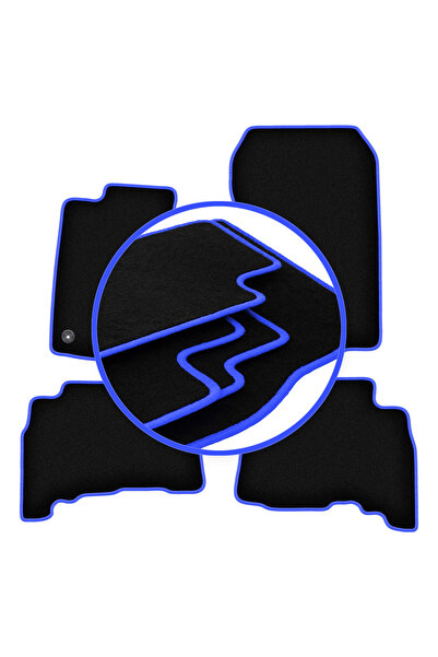 shumee Covorașe auto CARLUX-BLUE pentru: Toyota Land Cruiser J150 offroad (2009-)