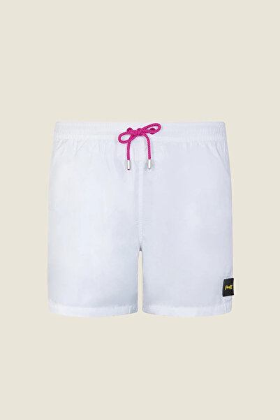 F**K OFFICIAL BEACH BERMUDA SHORTS M01BU02WH - F**K - XL, WHITE