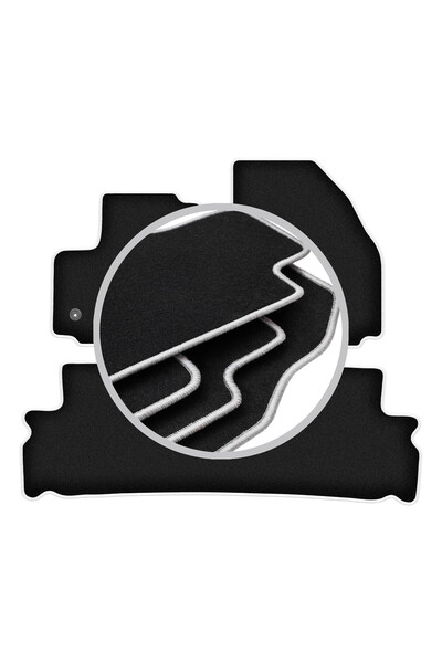 shumee Covorașe auto CARLUX-SILVER pentru: Ford Galaxy MK2 monovolum (2012-2015)