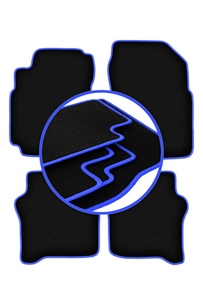 shumee Covorașe auto CARLUX-BLUE pentru: Nissan Primera P12 break, sedan, lif...