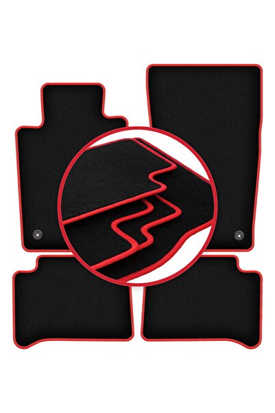 shumee Covorașe auto CARLUX-RED pentru: Mercedes E W211 sedan, break (2002-2009)