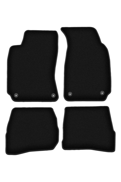 shumee Covorașe BASIC negre din velur pentru: Volkswagen Passat B5 sedan, break, variant (1996-2001)