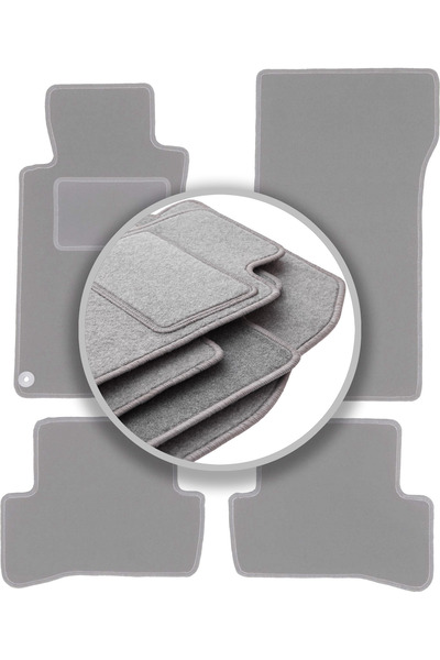 shumee Covorașe auto gri pentru: Mercedes C W203 sedan, break (2000-2008)