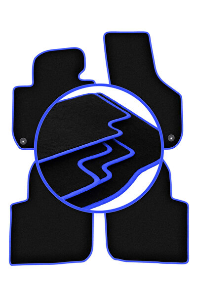 shumee Covorașe auto CARLUX-ALBASTRU pentru: Skoda Superb II Long sedan, brea...