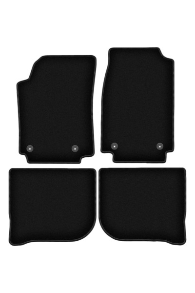 shumee Covorașe BASIC negre din velur pentru: Audi 100 C4 avant, break, sedan...
