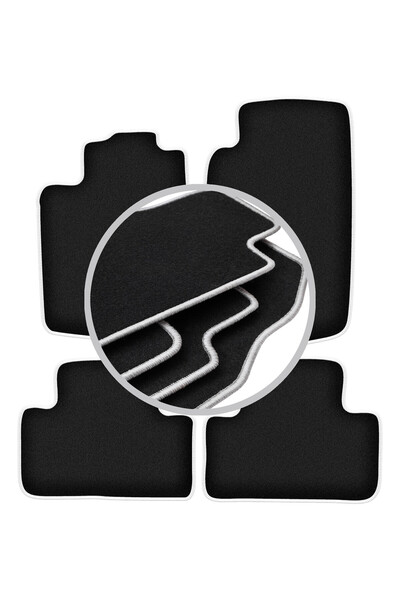 shumee Covorașe auto CARLUX-SILVER pentru: Opel Vectra B hatchback, sedan, br...