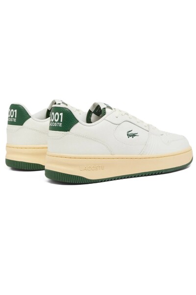 Lacoste L001 Set Hakiki Deri Erkek Krem Sneaker