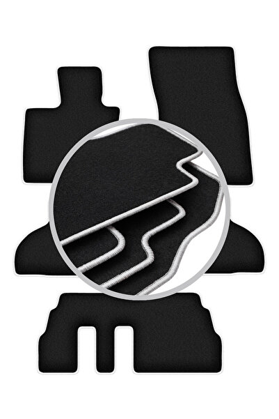 shumee Covorașe auto CARLUX-SILVER pentru: BMW X5 F15 7 locuri (2013-)