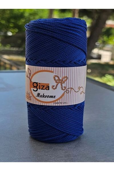 GİZA Runner & American Service Service No:3 Nm:1,5 Polyester Macrame Blue