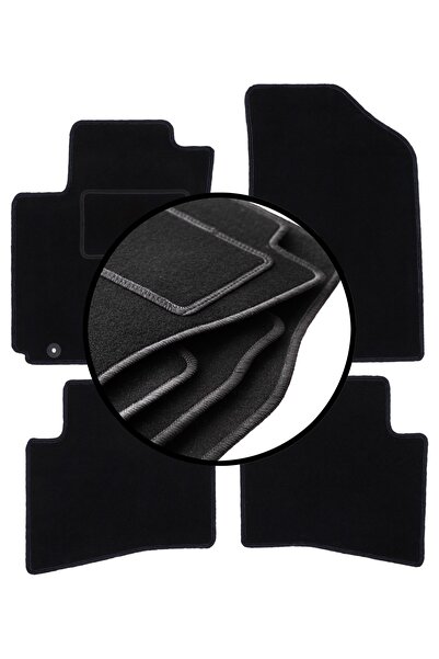 shumee Set complet de covorașe velur pentru: Kia Rio III UB hatchback (2011-2...