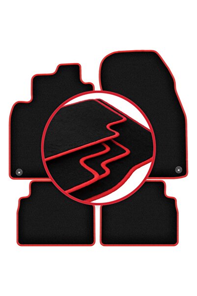 shumee Covorașe auto CARLUX-RED pentru: Saab 9-3 II Y3SF break, sedan (2002-2...