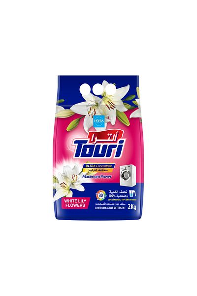 Touri Tory Ultra Powder Laundry Detergent (For Front Load Washing Machines) - 2 kg