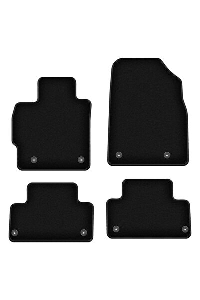 shumee Covorașe BASIC negre din velur pentru: Mazda CX-7 SUV (2006-2009)