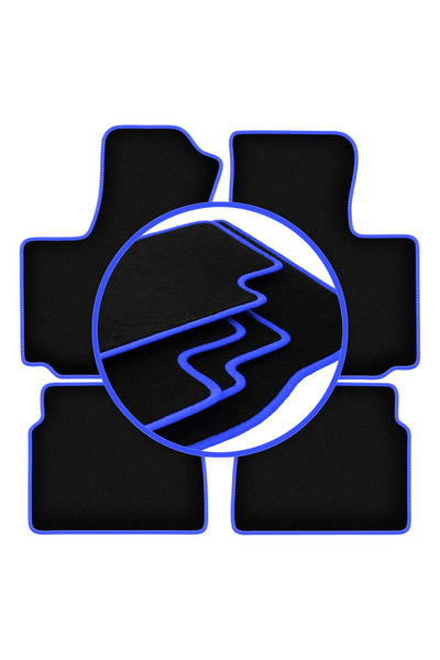 shumee Covorase CARLUX-BLUE pentru: FIat Doblo I kombivan (2000-2009)