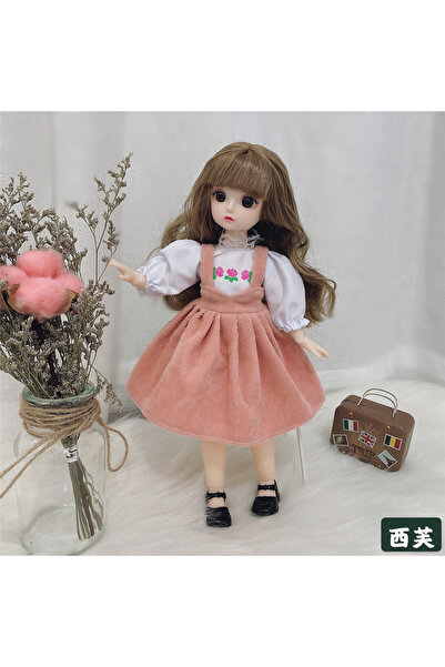 Choice دمية وملابس A3 30 سم دمية سمينة 12 مفصل متحرك 1/6 فستان بناتي ثلاثي ال...
