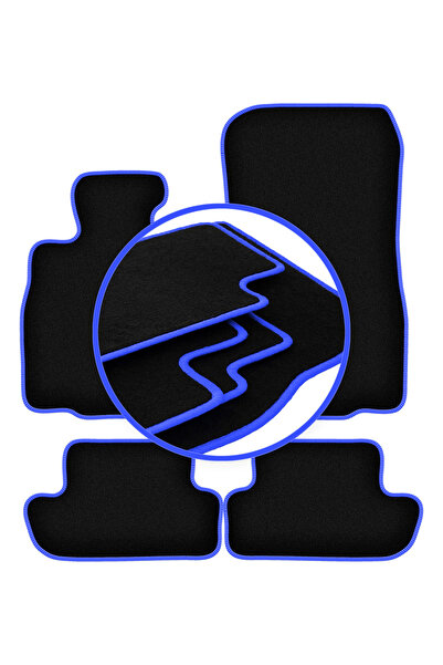 shumee Covorașe auto CARLUX-BLUE pentru: BMW 6 F12 Cabrio (2011-2018)