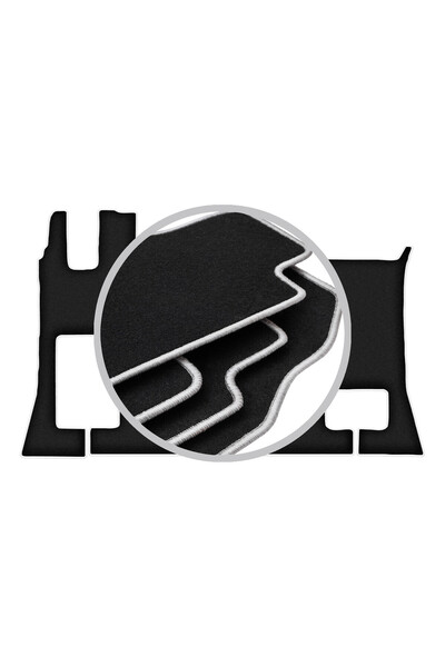 shumee Covorașe auto CARLUX-SILVER pentru: Camion Mercedes Actros MP5 (2019-)