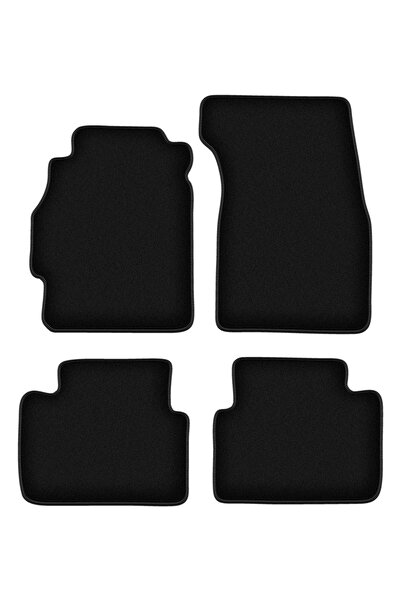 shumee Covorașe BASIC negre din velur pentru: Honda Civic VI hatchback cu 3 u...