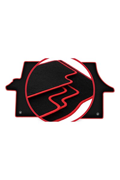 shumee Covorașe auto CARLUX-RED pentru: Volkswagen Transporter T5 furgonetă (...