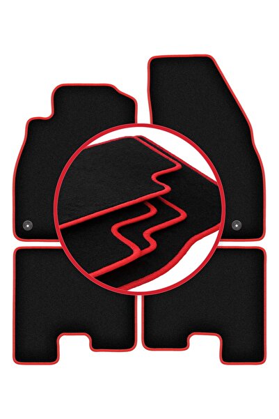 shumee Covorașe auto CARLUX-RED pentru: Opel Adam hatchback (2012-)