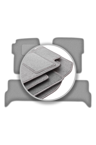 shumee Covorașe auto gri pentru: Land Rover Discovery II off-road (1998-2004)