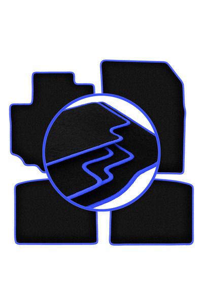 shumee Covorașe auto CARLUX-BLUE pentru: Suzuki SX-4 S-Cross crossover (2013-)