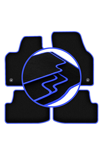 shumee Covorașe auto CARLUX-BLUE pentru: Volkswagen Polo VI hatchback (2017-)