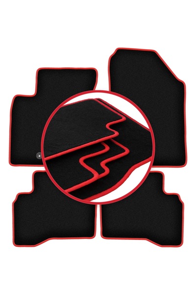 shumee Covorașe auto CARLUX-RED pentru: Kia Niro crossover (2016-)