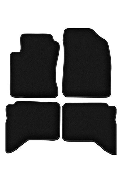 shumee Covorașe BASIC negre din velur pentru: Daihatsu Terios II SUV (2006-)