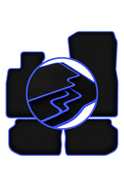 shumee Covorașe auto CARLUX-BLUE pentru: BMW 5 F11 xDrive break, touring (2010-2013)