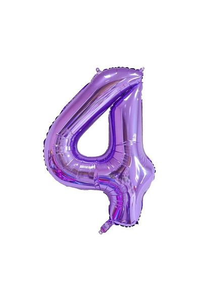 Choice 32inch NUMBER 4 1Pcs 32inch Purple Number Balloon 0 1 2 3 4 5 6 7 8 9 Number Ballons Baby Shower Bir