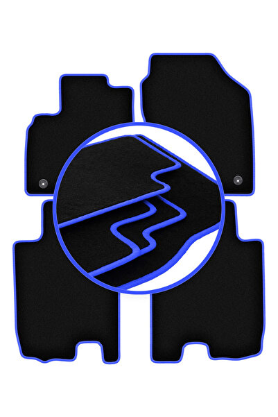 shumee Covorașe auto CARLUX-BLUE pentru: Honda City V FL sedan (2011-2013)