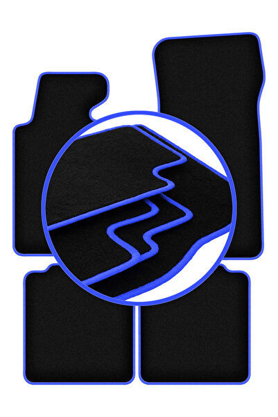 shumee Covorașe auto CARLUX-BLUE pentru: BMW 7 E32 LONG (1986-1994)