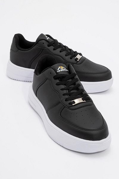 CCWAY AYAKKABI Men's Sneakers BLACK WHITE