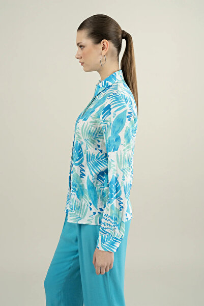 IDYL Buttoned Patterned Shirt