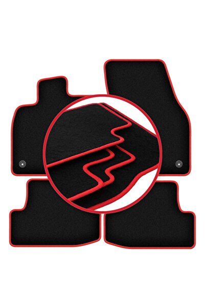 shumee Covorașe auto CARLUX-RED pentru: Audi Q2 crossover (2016-)