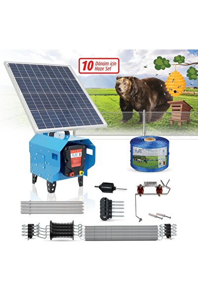 Puhu1507 Puhu Compact Model Kuruluma Hazır Elektrikli Çit Sistemi (10 Dönümlü...