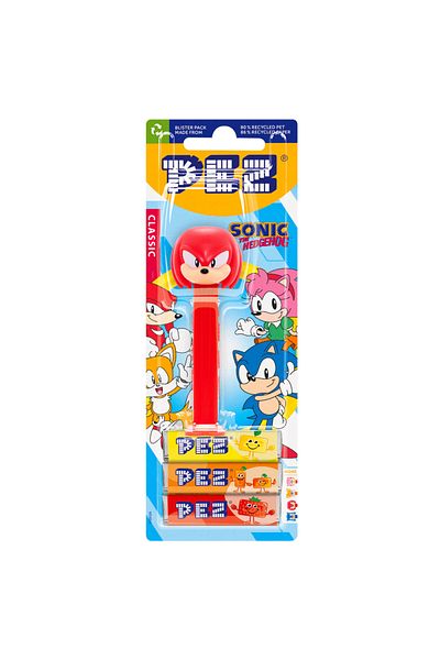 Pez Candy with Toys (Knuckles)