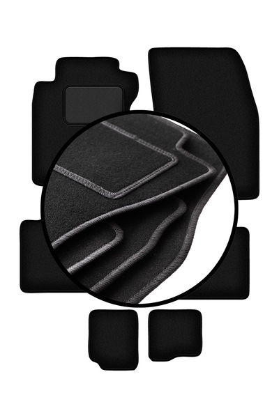 shumee Set complet de covorașe velur pentru: Nissan X-Trail III T32 FL 7 pers...