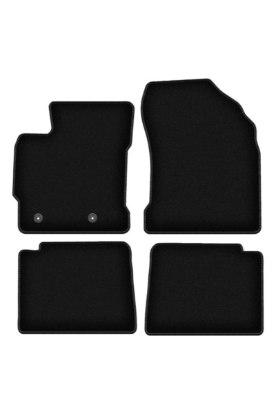 shumee Covorașe BASIC negre din velur pentru: Toyota Corolla XI E16 hatchback...