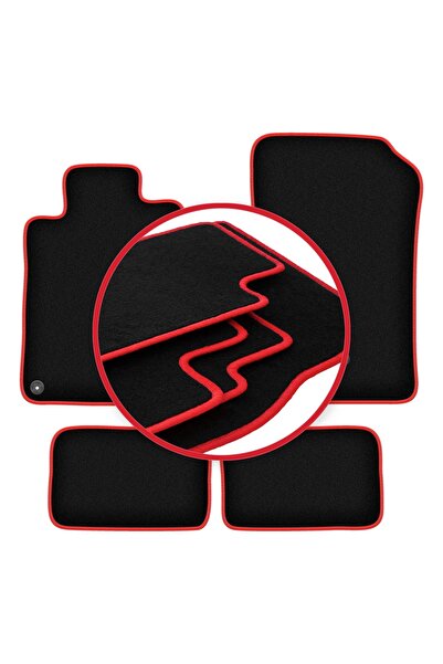 shumee Covorașe auto CARLUX-RED pentru: Mercedes SL R129 roadster (1998-2002)