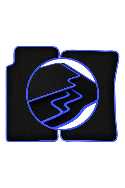 shumee Covorașe auto CARLUX-BLUE pentru: Mazda MX-5 I cabrio (1989-1998)