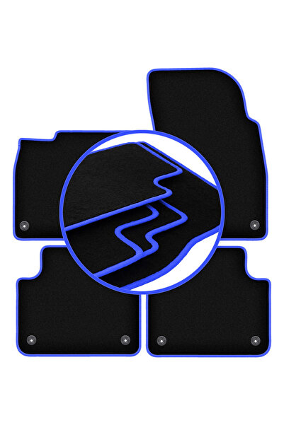 shumee Covorașe auto CARLUX-BLUE pentru: Porsche Cayenne III SUV (2018-)