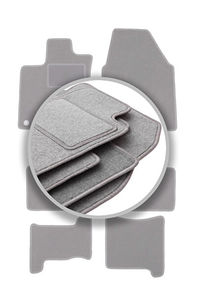 shumee Covorașe auto gri cenușiu pentru: Nisan Qashqai +2 crossover (2008-2013)