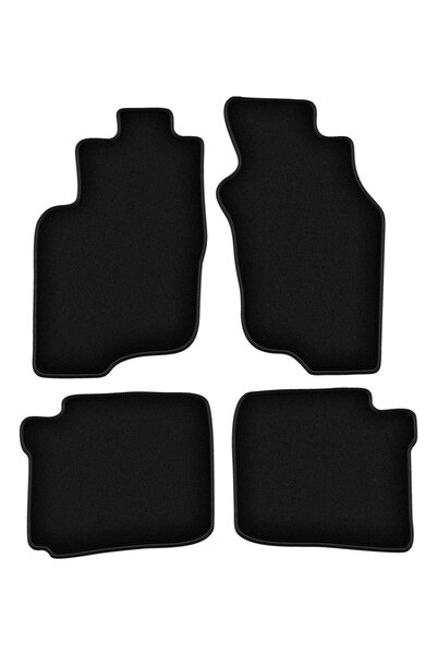 shumee Covorașe BASIC negre din velur pentru: Mitsubishi Space Star monovolum...