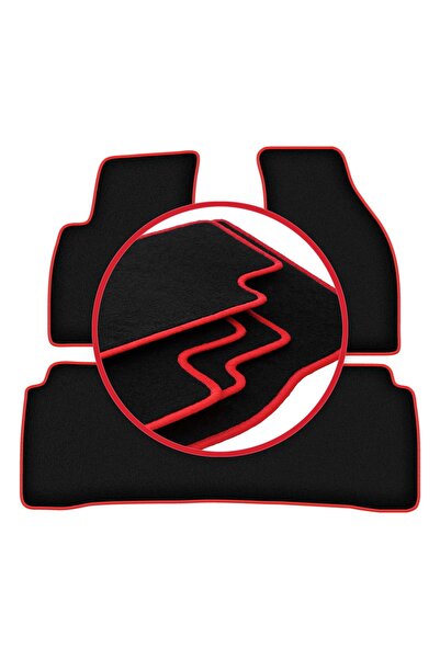 shumee Covorașe auto CARLUX-RED pentru: Hyundai SantaFe I SUV (2000-2006)