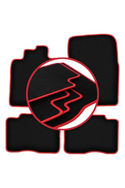 shumee Covorașe auto CARLUX-RED pentru: Mitsubishi Pajero IV scurt (2006-2018)