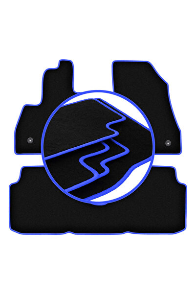 shumee Covorașe auto CARLUX-BLUE pentru: Fiat 500L monovolum (2012-)